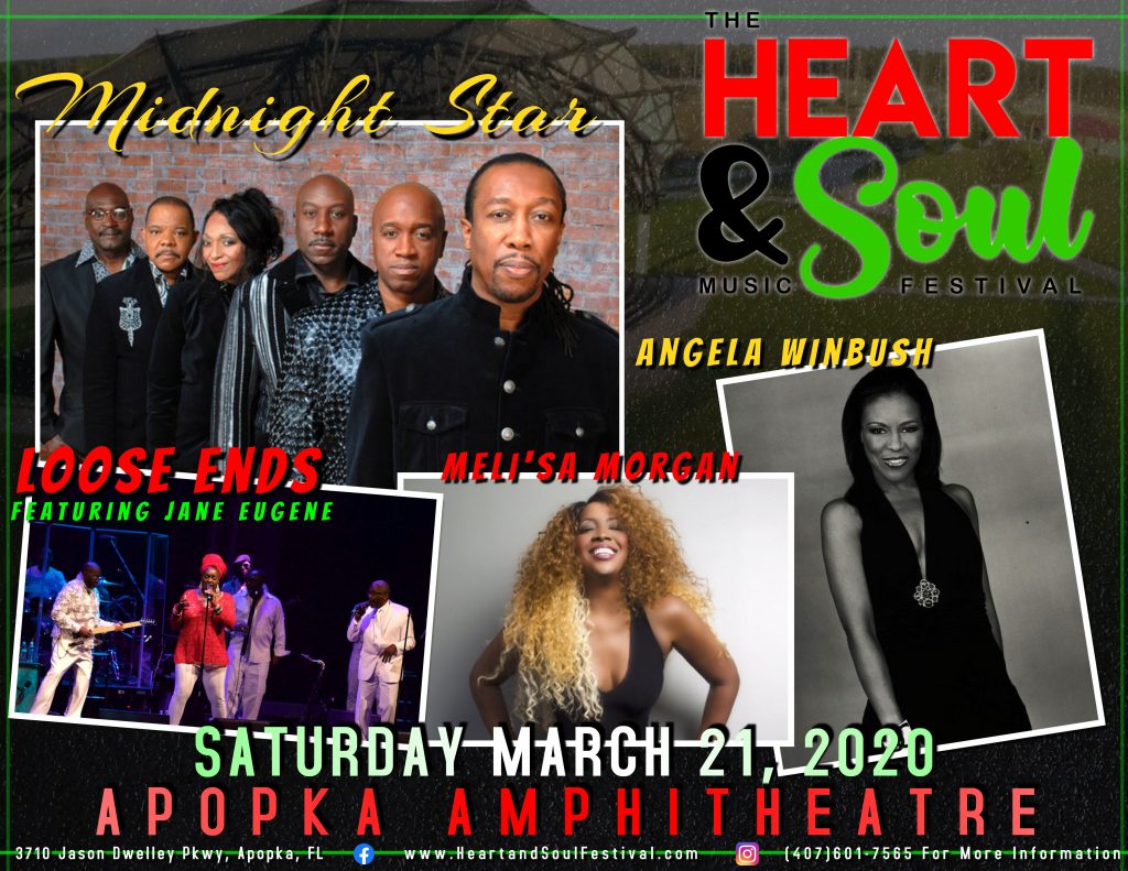 Heart & Soul Music Festival Flyer