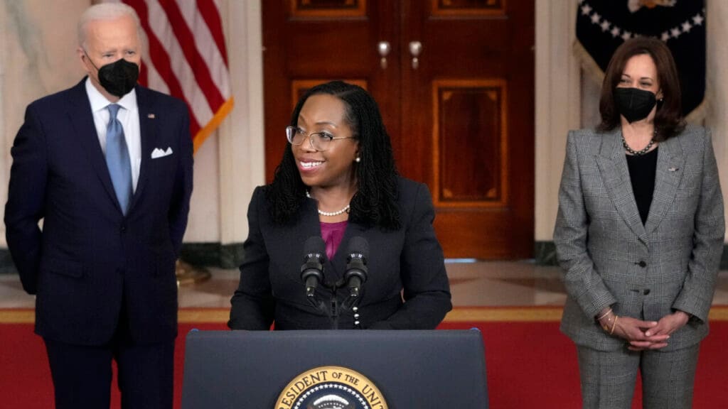 U.S. Supreme Court nominee Ketanji Brown Jackson
